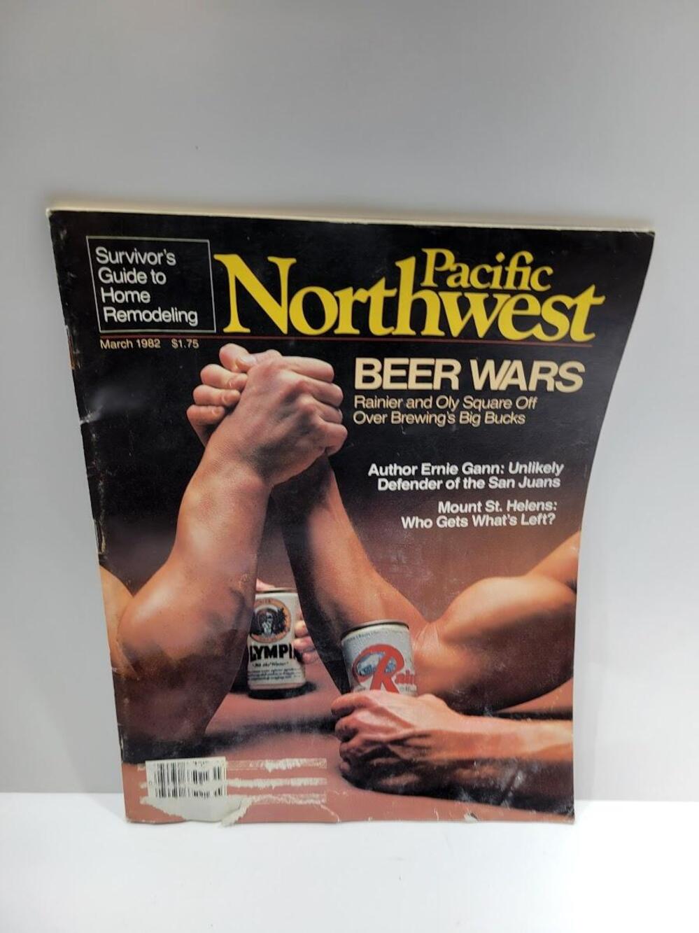 Vintage 1982 Pacific Northwest Magazine Beer Wars Mount St Helens Remodeling